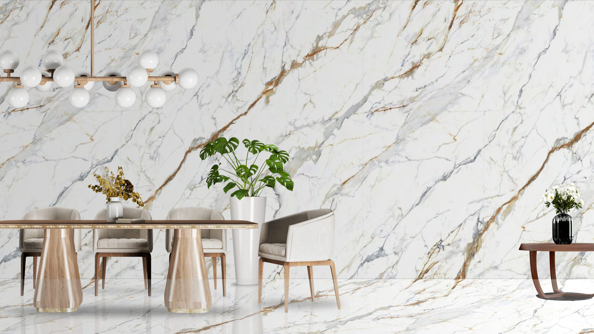 Slabs - Calacatta Bronzo